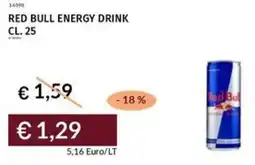 Prezzemolo e Vitale Red bull energy drink offerta