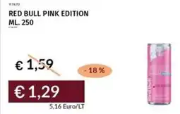 Prezzemolo e Vitale Red bull pink edition offerta