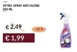 Prezzemolo e Vitale Vetril spray anti alone offerta