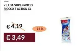 Prezzemolo e Vitale Vileda supermocio fiocco 3 action XL offerta