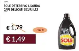 Prezzemolo e Vitale Sole detersivo liquido capi delicati scuri offerta