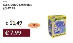 Prezzemolo e Vitale Ace liquido lavatrice offerta