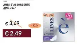 Prezzemolo e Vitale Lines e' assorbente lungo x 7 offerta
