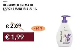 Prezzemolo e Vitale Dermomed crema di sapone mani iris,äì offerta