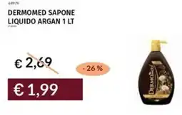 Prezzemolo e Vitale Dermomed sapone liquido argan offerta