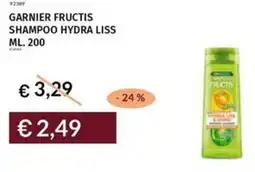Prezzemolo e Vitale Garnier fructis shampoo hydra liss offerta