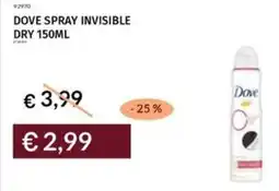 Prezzemolo e Vitale Dove spray invisible dry offerta