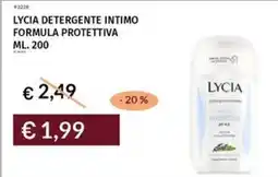 Prezzemolo e Vitale Lycia detergente intimo formula protettiva offerta