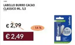 Prezzemolo e Vitale Labello burro cacao classico offerta