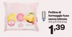 In'S Mercato Fettine di formaggio fuso senza lattosio offerta