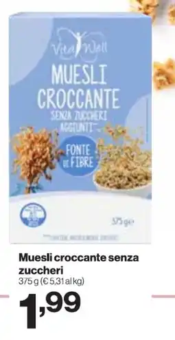 In'S Mercato Muesli croccante senza zuccheri offerta