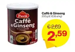 In'S Mercato Pascia Caffè eGinseng offerta
