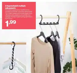In'S Mercato 2 Appendiabiti multiplo salvaspazio offerta