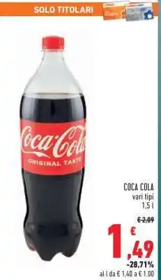 Conad Coca Cola offerta