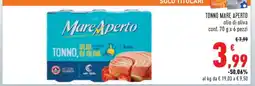 Conad TONNO MARE APERTO offerta