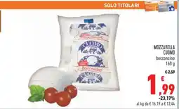 Conad MOZZARELLA CUOMO offerta