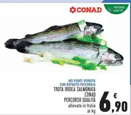 Conad Trota Iridea Salmonata offerta