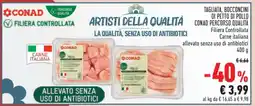 Conad TAGLIATA, BOCCONCINI DI PETTO DI POLLO CONAD PERCORSO QUALITÀ offerta