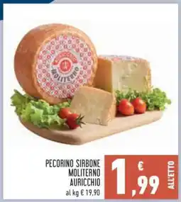 Conad Pecorino Sirbone Moliterno Auricchio offerta
