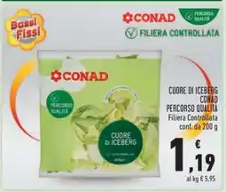 Conad CUORE DI ICEBERG CONAD offerta
