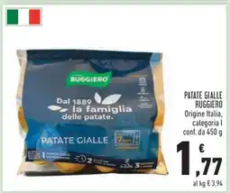 Conad PATATE GIALLE RUGGIERO offerta