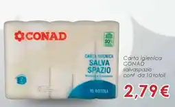 Conad Carta igienica CONAD offerta