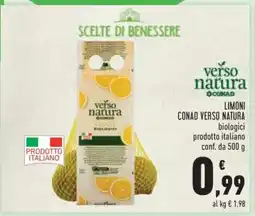 Conad Limoni Conad Verso Natura offerta