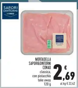 Conad Mortadella Sapori&Dintorni Conad offerta