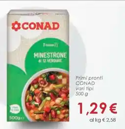 Conad CONAD Minestrone di 12 Verdure offerta