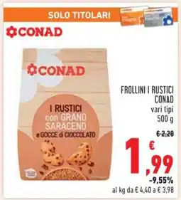 Conad Frollini I Rustici Conad offerta