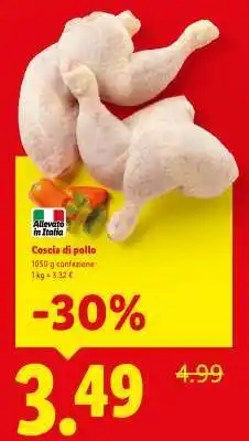 Lidl Coscia di Pollo offerta