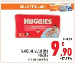 Conad Pannolini, Mutandina Huggies offerta