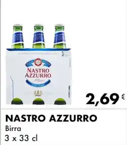 Iper Tosano NASTRO AZZURRO Birra offerta