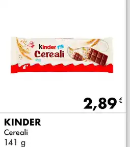 Iper Tosano KINDER Cereali offerta