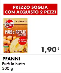 Iper Tosano PFANNI Purè in busta offerta