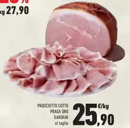 Conad Prosciutto cotto praga oro gardani al taglio offerta