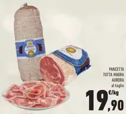 Conad Pancetta tutta magra aurora al taglio offerta