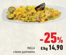 Conad PAELLA a banco gastronomia offerta