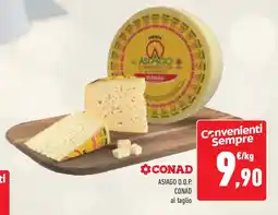 Conad Asiago d.o.p. conad al taglio offerta