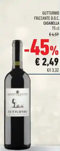 Conad Gutturnio frizzante d.o.c. CASABELLA offerta