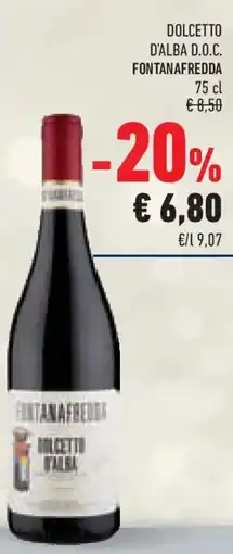 Conad DOLCETTO D'ALBA D.O.C. FONTANAFREDDA offerta