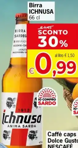 Despar Birra ICHNUSA offerta