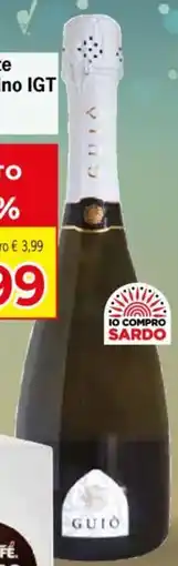 Despar Spumante Vermentino IGT GUIÒ offerta