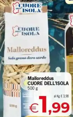 Despar Malloreddus CUORE DELL'ISOLA offerta