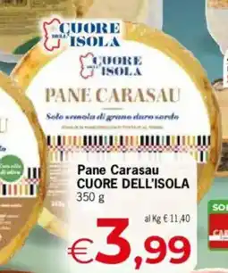 Despar Pane Carasau CUORE DELL'ISOLA offerta