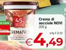 Despar Crema di nocciole NOVI offerta
