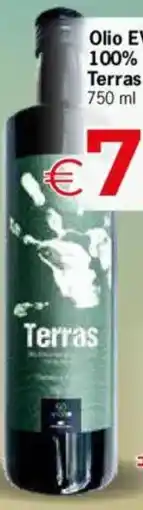 Despar Olio EVO 100% Italiano Terras ALTOEVO offerta