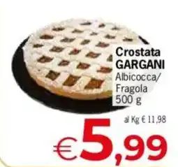 Despar Crostata GARGANI Albicocca/ Fragola offerta
