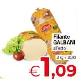 Despar Filante GALBANI all'etto offerta