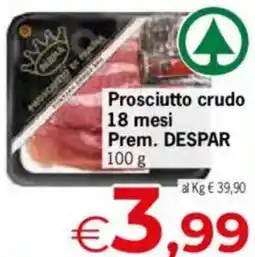Despar Prosciutto crudo 18 mesi Prem. DESPAR offerta